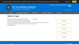 Option C Login - St. Leo Catholic Academy