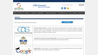 Indexing - STM Journals