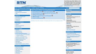 STN International: Account Setup/Administration