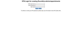 STN Roundtrip Login - ETS.org