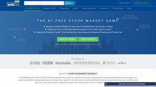 Free Stock Market Game, Create Your Own Contest
