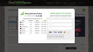 StockPair Mobile App - Make Money Online with Binary Options Trading