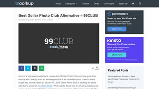 Best Dollar Photo Club Alternative - 99CLUB - Woorkup