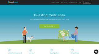 Stockspot - Online investment adviser | Robo-advice | Low fee hassle ...