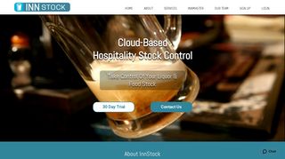 InnStock - Online Stocktaking & Financial Management Website
