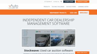 Stockwave: Independent Used Car Sourcing Solution | vAuto