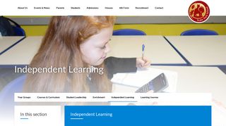 Independent Learning / Stoke Park