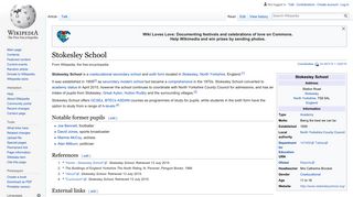 Stokesley School - Wikipedia