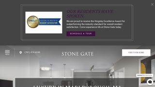 Stone Gate is a pet-friendly apartment community in Marlborough, MA