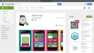 Albert's App – Apps on Google Play