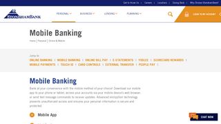Mobile Banking | StonehamBank