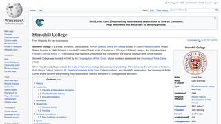Stonehill College - Wikipedia