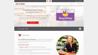Shop at Stop & Shop and earn Fuel Rewards savings