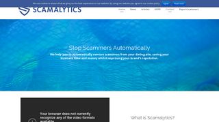 Scamalytics | Stop Scammers Automatically