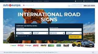 International Road Signs Guide | Auto Europe