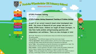 STOPS Problem Solving | Pool-in-Wharfedale CE Primary School