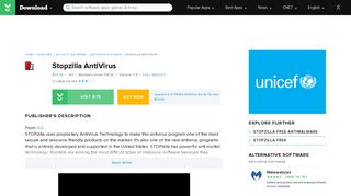 Stopzilla AntiVirus - Free download and software reviews - CNET ...