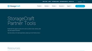 StorageCraft Partner Tools and Portals | StorageCraft
