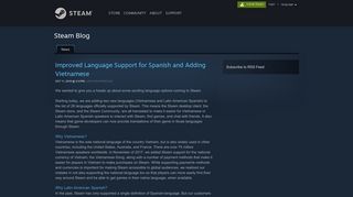 Improved Language Support for Spanish and ... - Steam Community