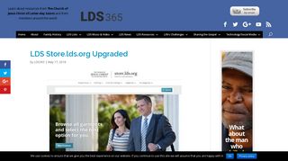 LDS Store.lds.org Upgraded | LDS365: Resources from the Church ...