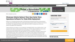 Showcase Selects Opterus' Store Ops-Center Store Operations ...