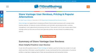 Store Vantage User Reviews, Pricing & Popular Alternatives