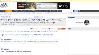 How to create a login page in ASP.NET (C#) using StoredProcedure ...