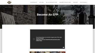 Become An EPP - Real Ghost Stories Online