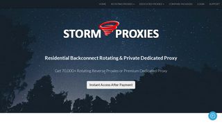 Storm Proxies: Buy Reverse Backconnect and Dedicated Proxy