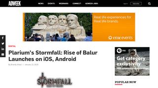 Plarium's Stormfall: Rise of Balur Launches on iOS, Android – Adweek