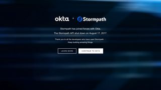 Stormpath: Identity & User Management API