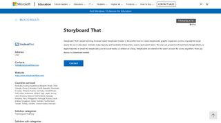 Storyboard That - Microsoft Education