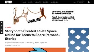 Storybooth Created a Safe Space Online for Teens to Share Personal ...