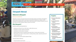 Storypark Manual | Annie Dennis Children's Centre