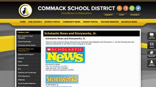 Scholastic News and Storyworks, Jr. - Commack Schools