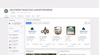 Southern Texas PGA Junior Program - BlueGolf