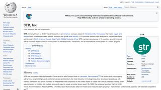 STR, Inc - Wikipedia