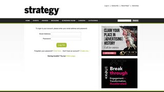 Login to Strategy « Strategy