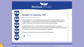 Straight To Teaching - S2T | Westbrook Primary