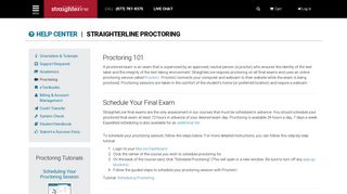 StraighterLine Proctoring | StraighterLine