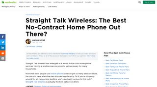 Straight Talk Wireless: The Best No-Contract Home Phone Out There ...