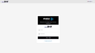 Sign In - deltaRAY Dashboard - Straker Translations