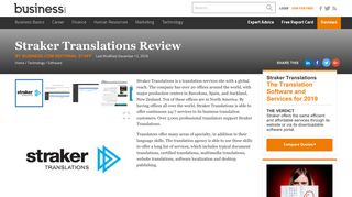 Straker Translations Review 2018 | Business.com