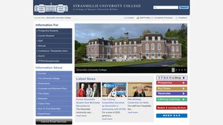 Stranmillis University College - A College of Queen's University Belfast