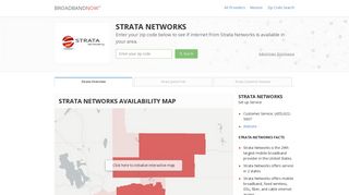 Strata Networks | Internet Service Provider | BroadbandNow.com