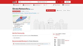 Strata Networks - Internet Service Providers - 211 E 200th N ...