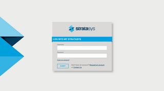 Login Page - Stratasys for a 3d world