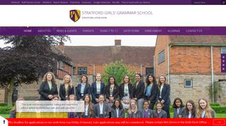Stratford Girls School - Home