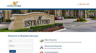 Login to The Stratford Resident Services | The Stratford - RENTCafe