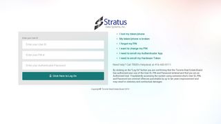Login - StratusMLS - Torontomls.net